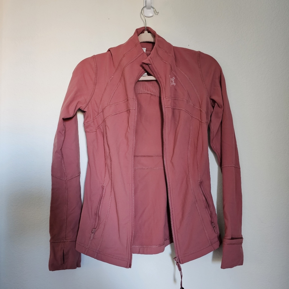 Orange Theory Lululemon define jacket - Briar Rose sz 6